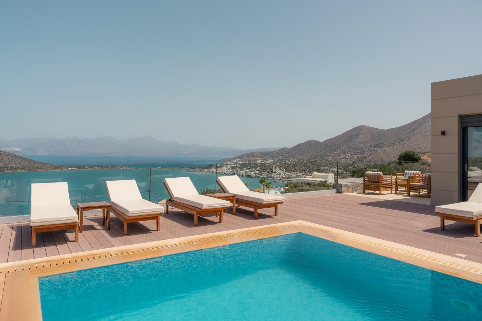 Elounda Panorama Villa Extérieur photo