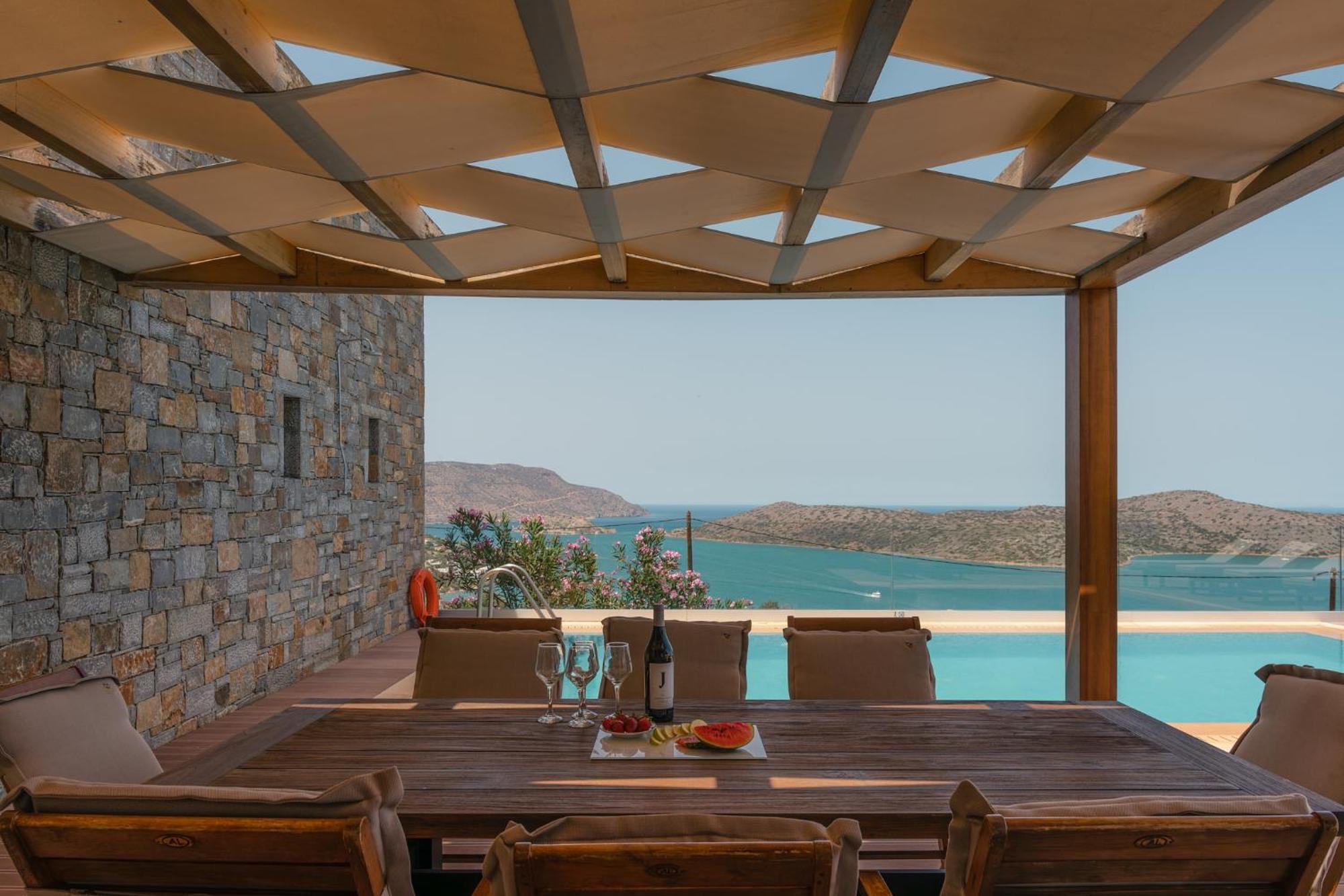 Elounda Panorama Villa Extérieur photo