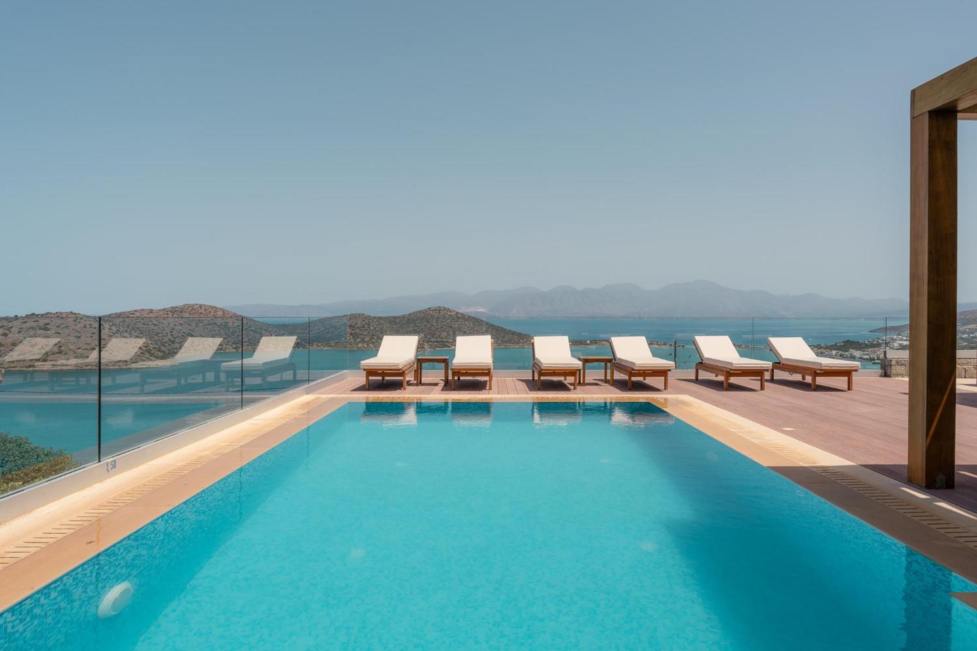 Elounda Panorama Villa Extérieur photo