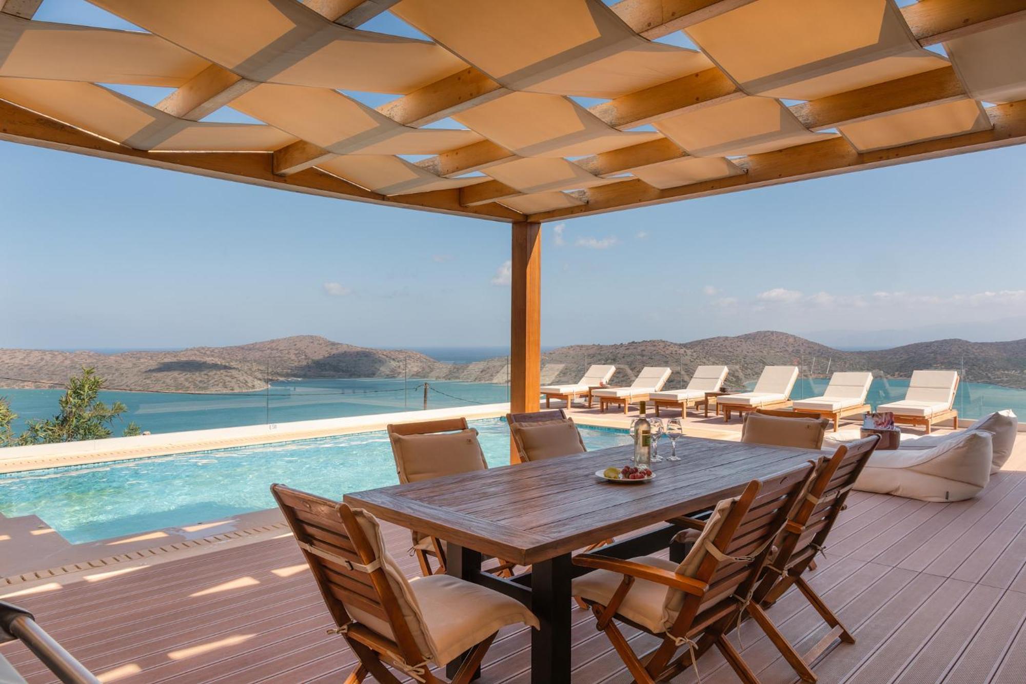 Elounda Panorama Villa Extérieur photo