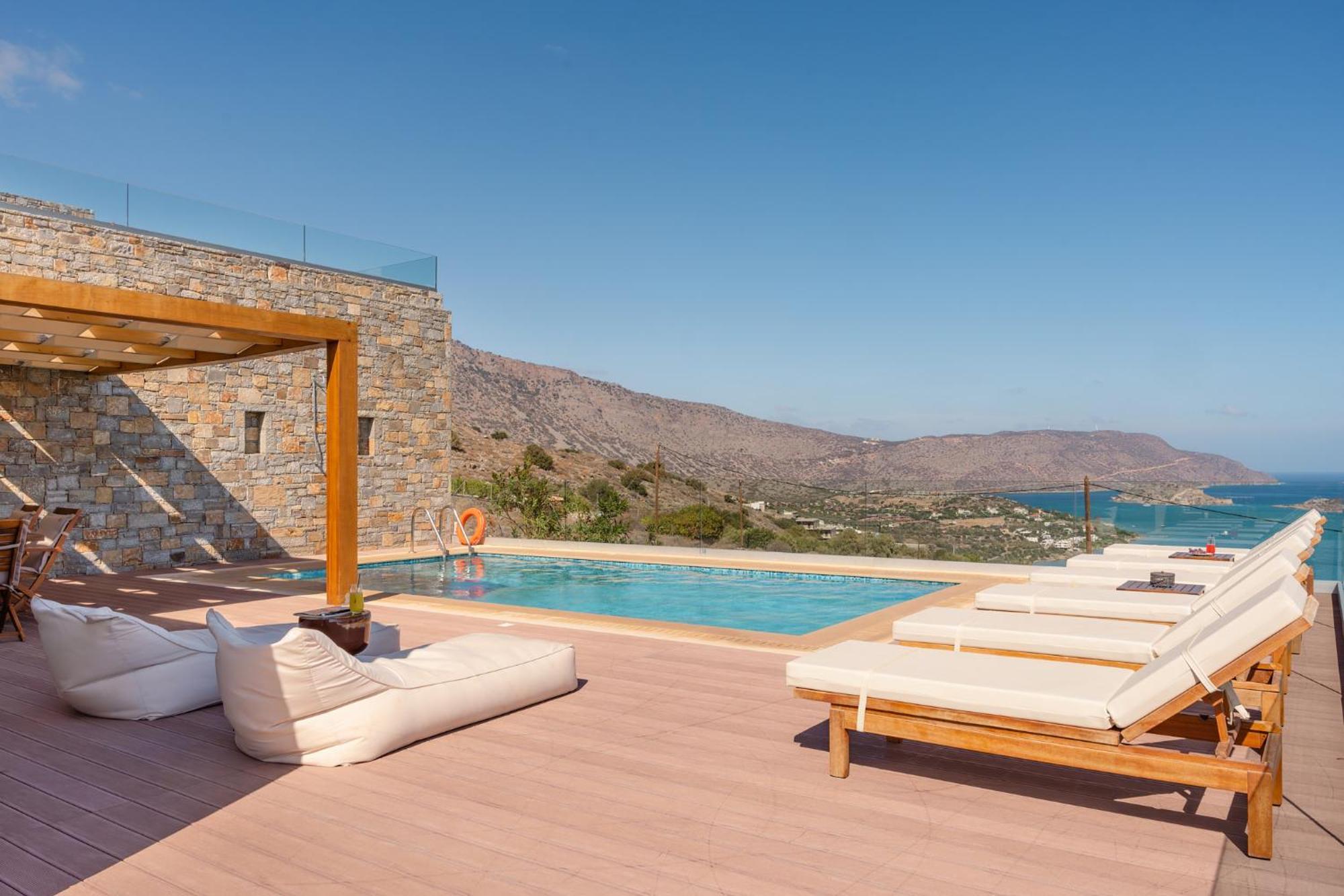 Elounda Panorama Villa Extérieur photo