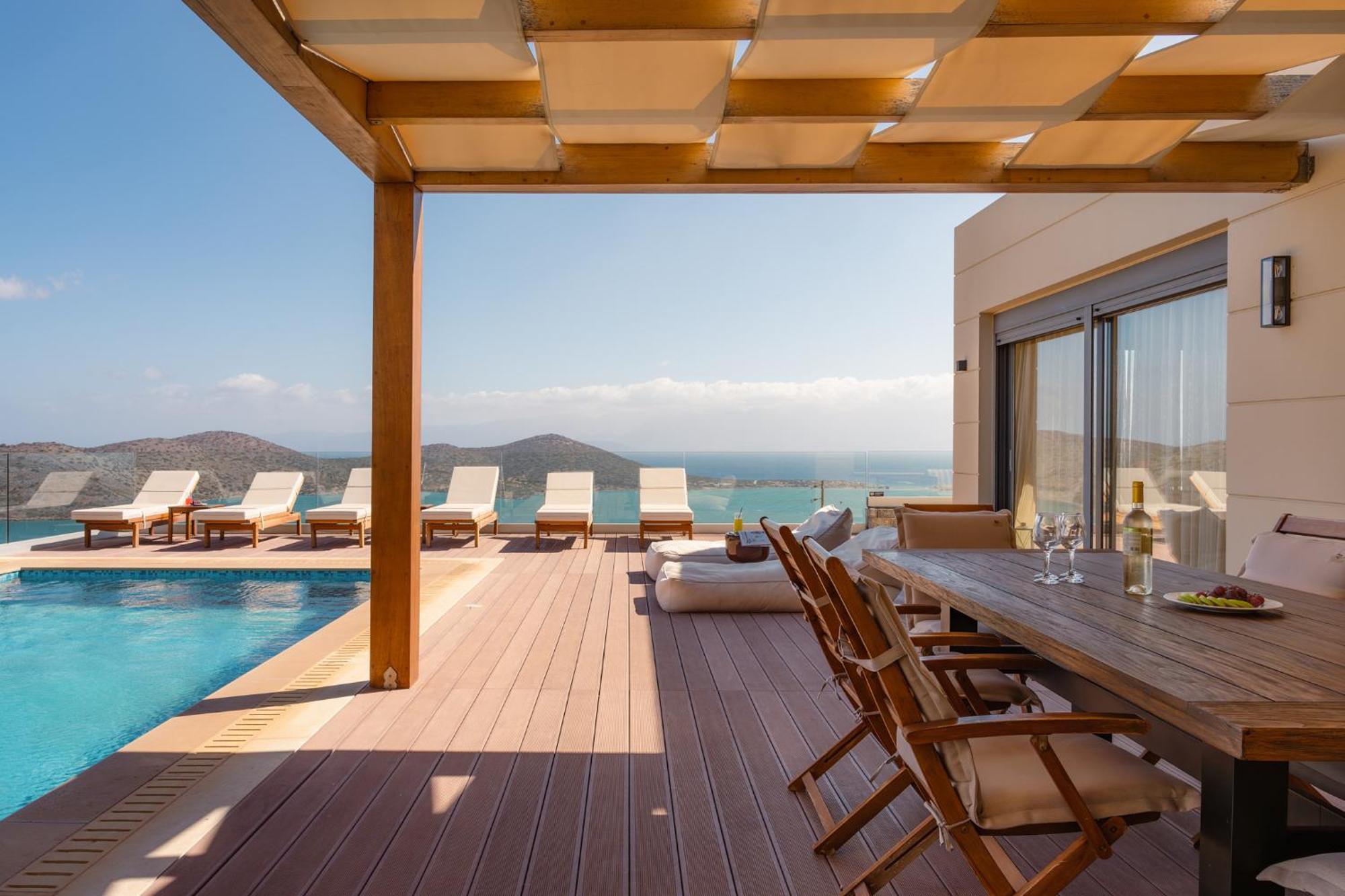 Elounda Panorama Villa Extérieur photo