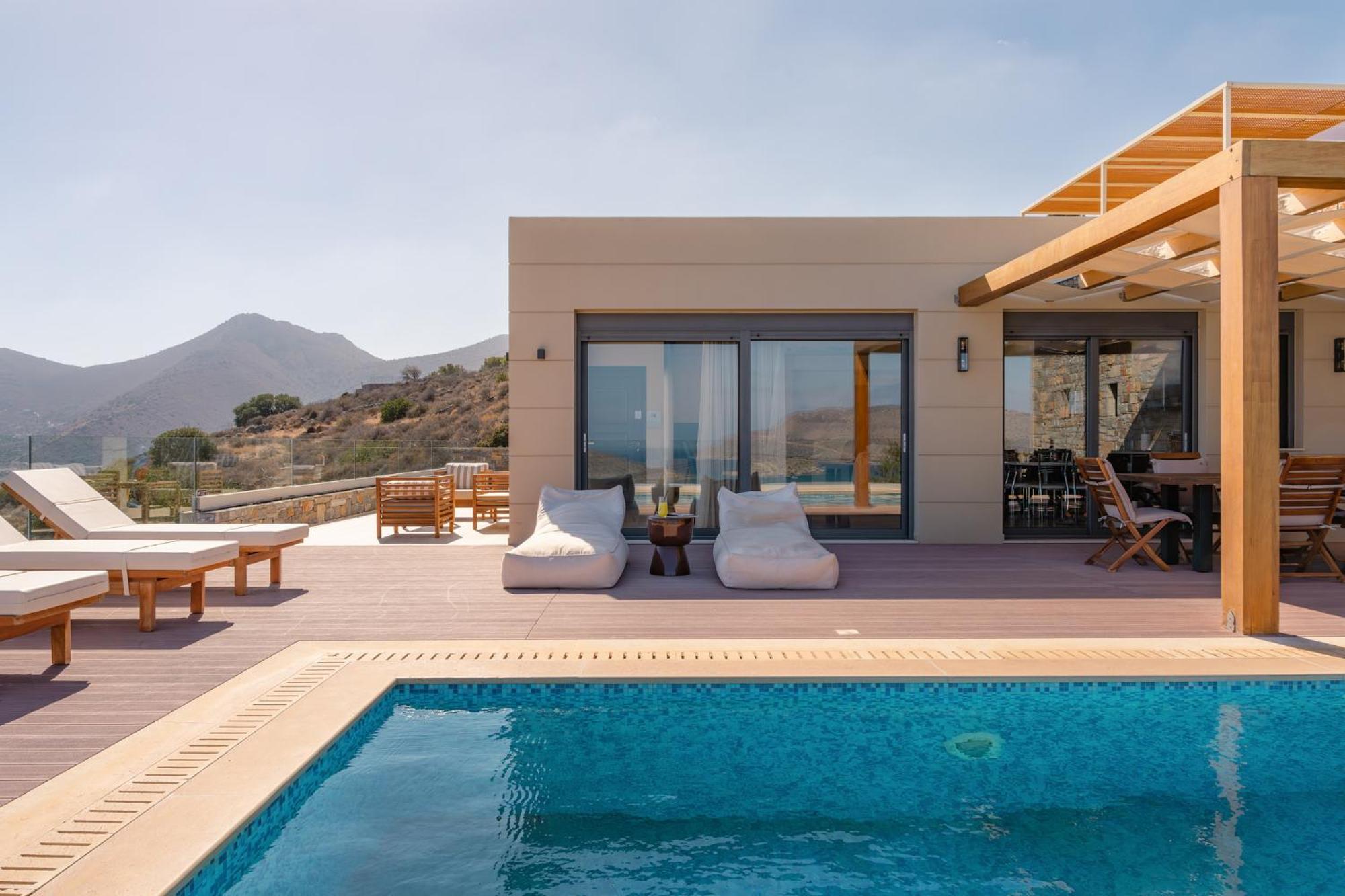 Elounda Panorama Villa Extérieur photo