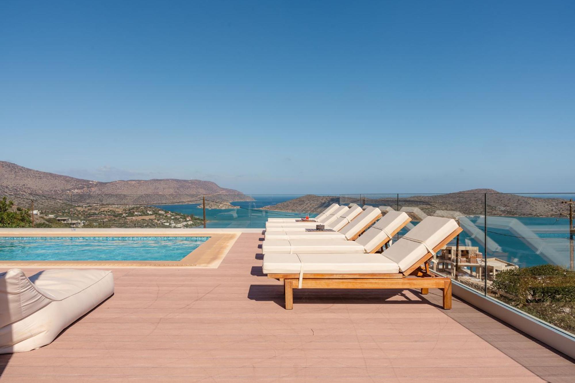 Elounda Panorama Villa Extérieur photo
