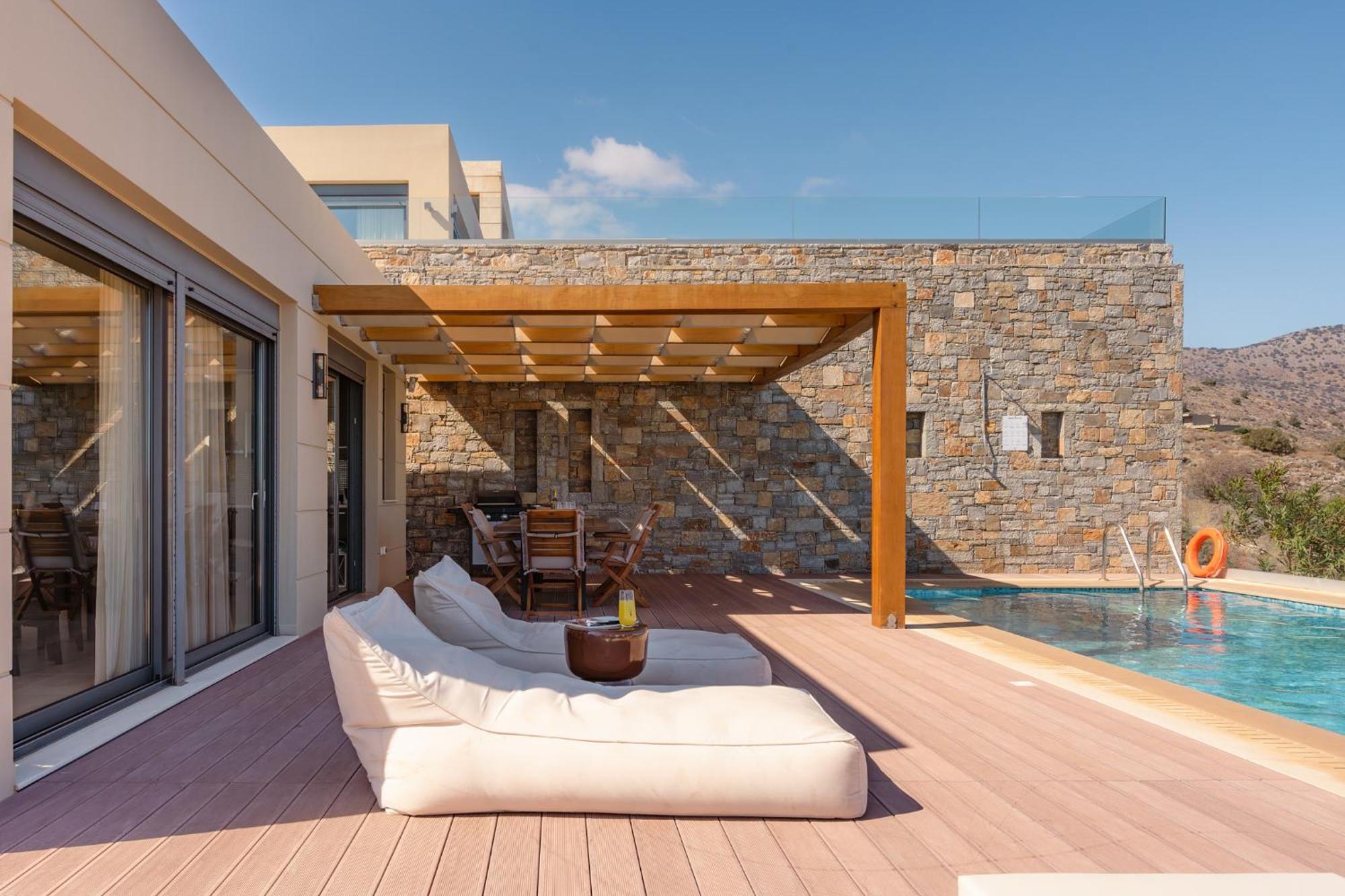 Elounda Panorama Villa Extérieur photo
